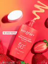 Strawberry Dew Tinted Sunscreen In-Vivo Tested SPF 50+ PA++++Daily Wear 50ml Porcelain 01