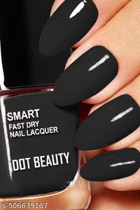 Dot Beauty Quick Dry Long Lasting Nail Polish Pack of 4 Multicolor Combo - Chip Resistant, Acetone-Free Formula, Rich Pigmentation