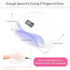 Sun U V 3-in-1 Gel Nail Polish Uv Light Lamp, Nail Dryer Machine, And Nail Paint Dryer Machine - UV led nail lamp nail gel polish dryer led dual light UV led lamps fast gel polish dryer nail art tools nail dryers.