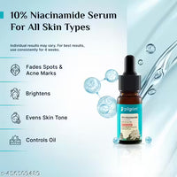 Pilgrim 10% Niacinamide Face Serum For Acne Marks 10ml | Fades Blemishes & Dark Spots