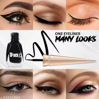 Touchup Smudge proof Glitter Liquid Eyeliner Set of 6, 29 m