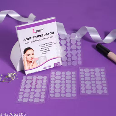 Pimple Patch | 144 Hydrocolloid and Salicylic Acid Patches | Absorbs Oil, Prevents Scarring | Overnight Treatment | For All Skin Types