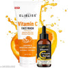 Elibliss Experience the Power of Vitamin C: Elevate Your Skincare Routine with a Gel Face Wash and Serum Combo