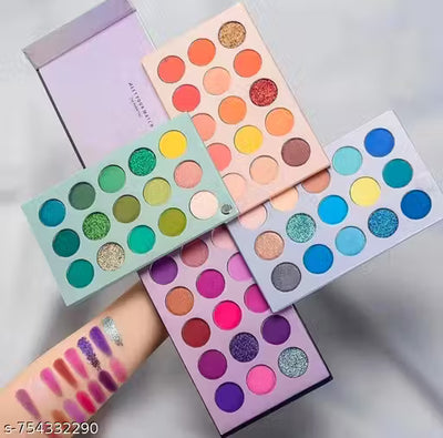 60 Color Ultimate Eyeshadow Palette | Multi-Shade Makeup Box | Professional Matte & Shimmer Kit | Vibrant Pigmented Colors