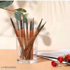 9Pcs Nail Art Brushes,Nail Art Tool Set, Nail Dotting Tools, Nail Art Design Brushes for Gel Polish, Nail Polish Brushes & Clean Up Brushes, 3D Nail Art Decorations Brush for DIY Manicure